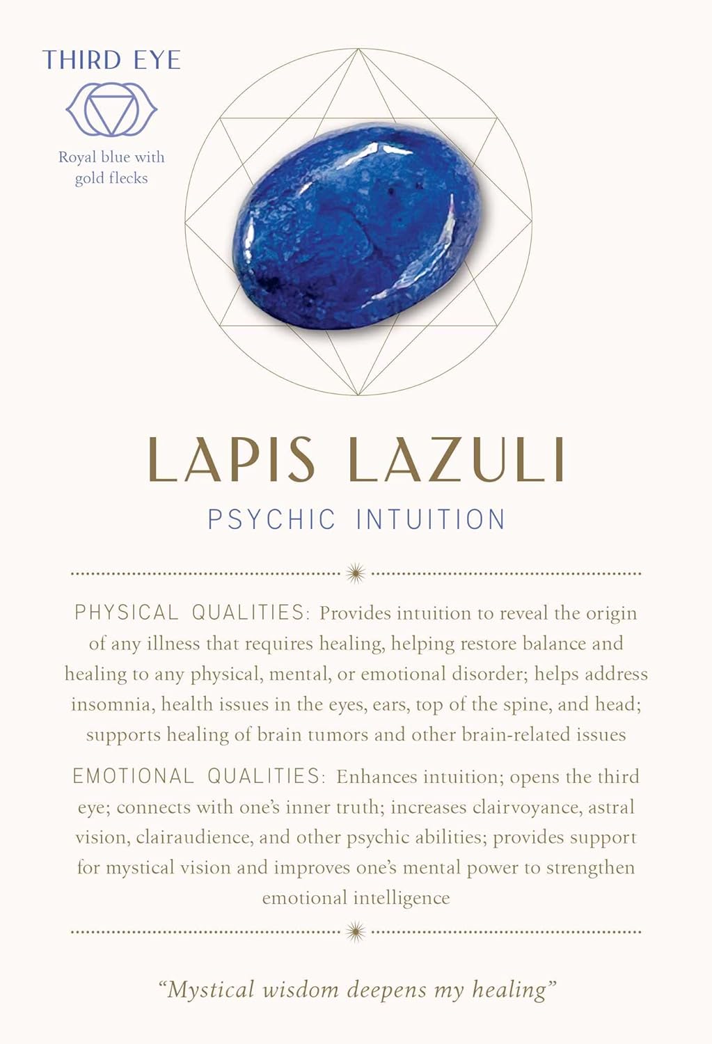 Crystal Healing Card Deck